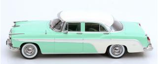 DeSoto Fireflite Sedan 1955 hellgrün/creme KK-Scale 1:18 Metallmodell (Türen, Motorhaube... nicht zu öffnen!)