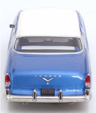DeSoto Fireflite Sedan 1955 blaumetalloic/creme KK-Scale 1:18 Metallmodell (Türen, Motorhaube... nicht zu öffnen!)
