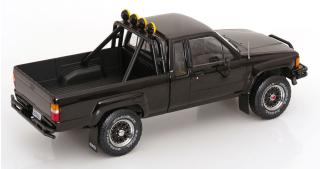 Toyota Truck Xtra Cab 4x4 (Hilux) 1985 schwarz (Zurück in die Zukunft III \"look alike\")  KK-Scale 1:18 Metallmodell (Türen, Motorhaube... nicht zu öffnen!)
