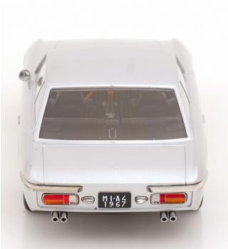 Lamborghini Islero S 1969 silber KK-Scale 1:18 Metallmodell (Türen, Motorhaube... nicht zu öffnen!)