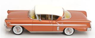 Chevrolet Bel Air Impala Coupe 1958 kupfer-metallic/creme KK-Scale 1:18 Metallmodell (Türen, Motorhaube... nicht zu öffnen!)