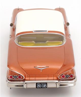 Chevrolet Bel Air Impala Coupe 1958 kupfer-metallic/creme KK-Scale 1:18 Metallmodell (Türen, Motorhaube... nicht zu öffnen!)