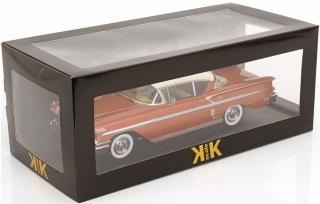 Chevrolet Bel Air Impala Coupe 1958 kupfer-metallic/creme KK-Scale 1:18 Metallmodell (Türen, Motorhaube... nicht zu öffnen!)