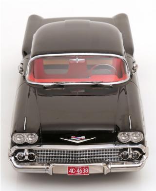 Chevrolet Bel Air Impala Coupe 1958 black KK-Scale 1:18 Metallmodell (Türen, Motorhaube... nicht zu öffnen!)