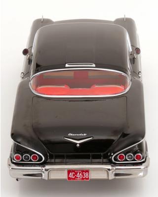 Chevrolet Bel Air Impala Coupe 1958 black KK-Scale 1:18 Metallmodell (Türen, Motorhaube... nicht zu öffnen!)