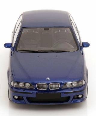 BMW M5 E39 1998 blaumetallic KK-Scale 1:18 Metallmodell (Türen, Motorhaube... nicht zu öffnen!)