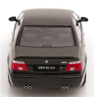 BMW M5 E39 1998 schwarz KK-Scale 1:18 Metallmodell (Türen, Motorhaube... nicht zu öffnen!)