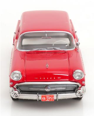 Buick Special Estate Wagon 1957 rot/weiß KK-Scale 1:18 Metallmodell (Türen, Motorhaube... nicht zu öffnen!)