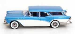 Buick Special Estate Wagon 1957 türkis-metallic/weiß KK-Scale 1:18 Metallmodell (Türen, Motorhaube... nicht zu öffnen!)