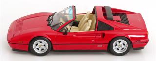 Ferrari 328 GTS 1985 US-Version Beverly Hills Cop II rot KK-Scale 1:18 Metallmodell (Türen, Motorhaube... nicht zu öffnen!)