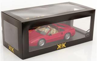 Ferrari 328 GTS 1985 US-Version Beverly Hills Cop II rot KK-Scale 1:18 Metallmodell (Türen, Motorhaube... nicht zu öffnen!)