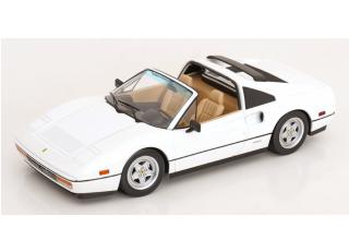 Ferrari 328 GTS 1985 US-Version weiß KK-Scale 1:18 Metallmodell (Türen, Motorhaube... nicht zu öffnen!)