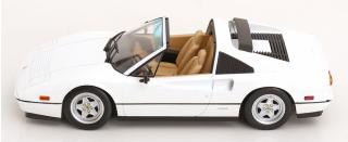 Ferrari 328 GTS 1985 US-Version weiß KK-Scale 1:18 Metallmodell (Türen, Motorhaube... nicht zu öffnen!)