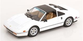 Ferrari 328 GTS 1985 US-Version weiß KK-Scale 1:18 Metallmodell (Türen, Motorhaube... nicht zu öffnen!)