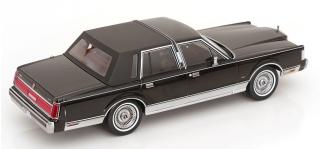 Lincoln Town Car 1985 schwarz aus dem Film \"Der Mandant\" KK-Scale 1:18 Metallmodell (Türen, Motorhaube... nicht zu öffnen!)