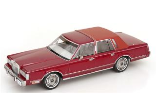 Lincoln Town Car 1985 rotmetallic aus dem Film \"Gefährliche Brandung\" KK-Scale 1:18 Metallmodell (Türen, Motorhaube... nicht zu öffnen!)