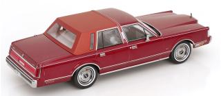 Lincoln Town Car 1985 rotmetallic aus dem Film \"Gefährliche Brandung\" KK-Scale 1:18 Metallmodell (Türen, Motorhaube... nicht zu öffnen!)