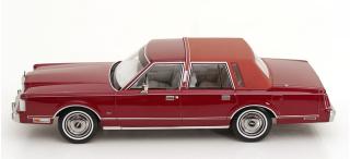 Lincoln Town Car 1985 rotmetallic aus dem Film \"Gefährliche Brandung\" KK-Scale 1:18 Metallmodell (Türen, Motorhaube... nicht zu öffnen!)