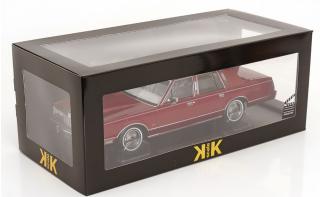 Lincoln Town Car 1985 rotmetallic aus dem Film \"Gefährliche Brandung\" KK-Scale 1:18 Metallmodell (Türen, Motorhaube... nicht zu öffnen!)
