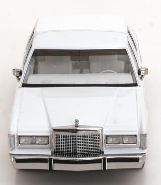 Lincoln Town Car 1985 weiß aus der TV-Serie \"Miami Vice\"  KK-Scale 1:18 Metallmodell (Türen, Motorhaube... nicht zu öffnen!)