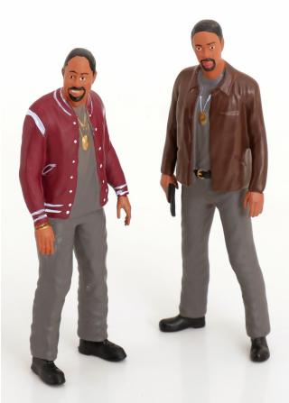 Figuren-Set Mike & Marcus (Bad Boys) KK-Scale 1:18 (Auto nicht enthalten)