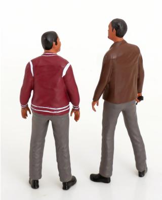 Figuren-Set Mike & Marcus (Bad Boys) KK-Scale 1:18 (Auto nicht enthalten)