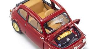 FIAT NUOVA 500 (1960) - RED Kyosho 1:18 Metallmodell
