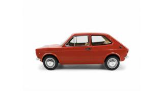 FIAT 127 1° SERIE 1971 rot Laudoracing 1:18 Resinemodell (Türen, Motorhaube... nicht zu öffnen!)