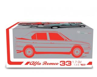 ALFA ROMEO ALFA 33 1.7 Q.V. 1986 Grau Laudoracing 1:18 Resinemodell (Türen, Motorhaube... nicht zu öffnen!)