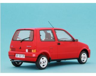 Fiat Cinquecento Sporting 1994 - Colore  : Rosso / Rot Laudoracing 1:18 Resinemodell (Türen, Motorhaube... nicht zu öffnen!)