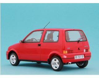 Fiat Cinquecento Sporting 1994 - Colore  : Rosso / Rot Laudoracing 1:18 Resinemodell (Türen, Motorhaube... nicht zu öffnen!)