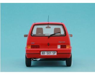 Fiat Cinquecento Sporting 1994 - Colore  : Rosso / Rot Laudoracing 1:18 Resinemodell (Türen, Motorhaube... nicht zu öffnen!)
