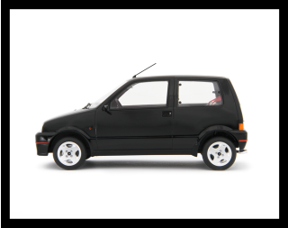 Fiat Cinquecento Sporting 1994 - Colore  : Nero / Schwarz Laudoracing 1:18 Resinemodell (Türen, Motorhaube... nicht zu öffnen!)