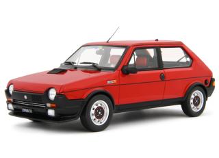 Fiat Ritmo 105 TC 1981 Rosso Laudoracing 1:18 Resinemodell (Türen, Motorhaube... nicht zu öffnen!)
