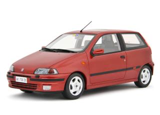 Fiat Punto GT 1400 2° serie 1996 Rosso metallizzato Laudoracing 1:18 Resinemodell (Türen, Motorhaube... nicht zu öffnen!)