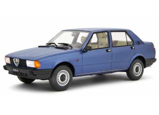 Alfa Romeo Giulietta 1.6 - 1.8 1980 Blu Pervinca Laudoracing 1:18 Resinemodell (Türen, Motorhaube... nicht zu öffnen!)