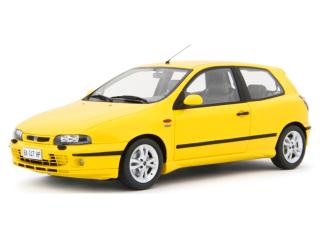 Fiat Bravo 155 20v HGT 1998 Giallo Ginestra Laudoracing 1:18 Resinemodell (Türen, Motorhaube... nicht zu öffnen!)