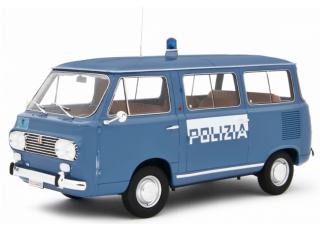 Fiat 850 Familiare Polizia 1965-76 Laudoracing 1:18 Resinemodell (Türen, Motorhaube... nicht zu öffnen!)
