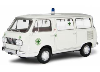 Fiat 850 Familiare Ambulanza 1965-76 Laudoracing 1:18 Resinemodell (Türen, Motorhaube... nicht zu öffnen!)
