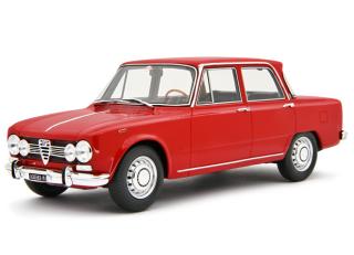Alfa Romeo Giulia Super 1969 ROSSO ALFA Laudoracing 1:18 Resinemodell (Türen, Motorhaube... nicht zu öffnen!)
