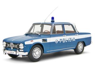 Alfa Romeo Giulia Super 1969 S.Volante BLU Laudoracing 1:18 Resinemodell (Türen, Motorhaube... nicht zu öffnen!)