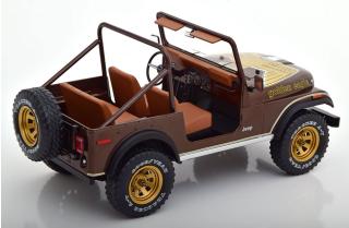 Jeep CJ-7 Golden Eagle, metallic-dunkelbraun, 1980 MCG 1:18