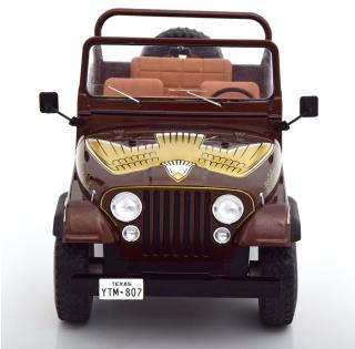 Jeep CJ-7 Golden Eagle, metallic-dunkelbraun, 1980 MCG 1:18