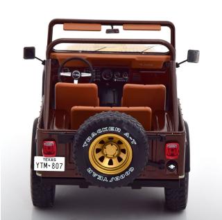 Jeep CJ-7 Golden Eagle, metallic-dunkelbraun, 1980 MCG 1:18