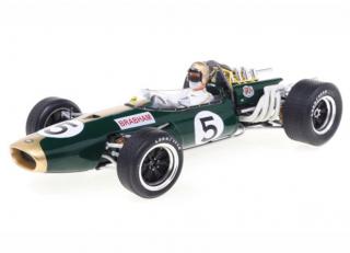 Brabham BT20, No.5, Brabham, Formel 1, GP Mexico, 1966 J.Brabham MCG 1:18 Metallmodell