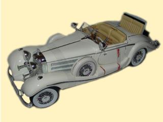 Mercedes 500K Maharajah 1936 Spezialroadster Maisto 1:18