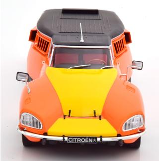 Citroen DS PLR Michelin Testcar Mille Pattes 1972  CMR 1:18 Metallmodell (Motorhaube... nicht zu öffnen!)