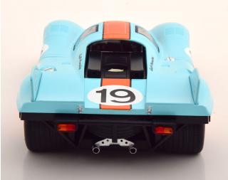 Porsche 917K No.19, 24h Le Mans 1971 Gulf Attwood/Redman CMR Metallmodell 1:18