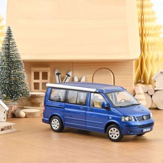 VW Bus T4 California 2003 Ravenna Blue metallic 1:18 Norev 1:18 Metallmodell