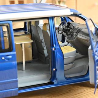 VW Bus T4 California 2003 Ravenna Blue metallic 1:18 Norev 1:18 Metallmodell